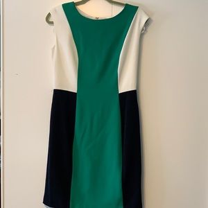 Color block dress